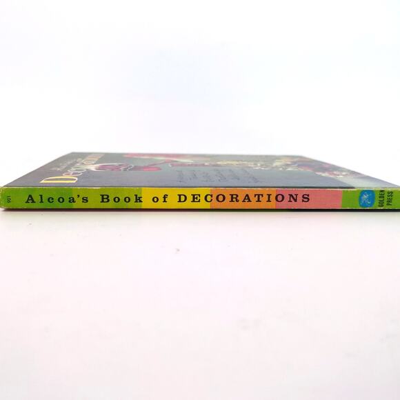 1959 ALCOA'S BOOK OF DECORATIONS Mid-Century Aluminum Foil Kitsch GOLDEN PRESS - Picture 5 of 5